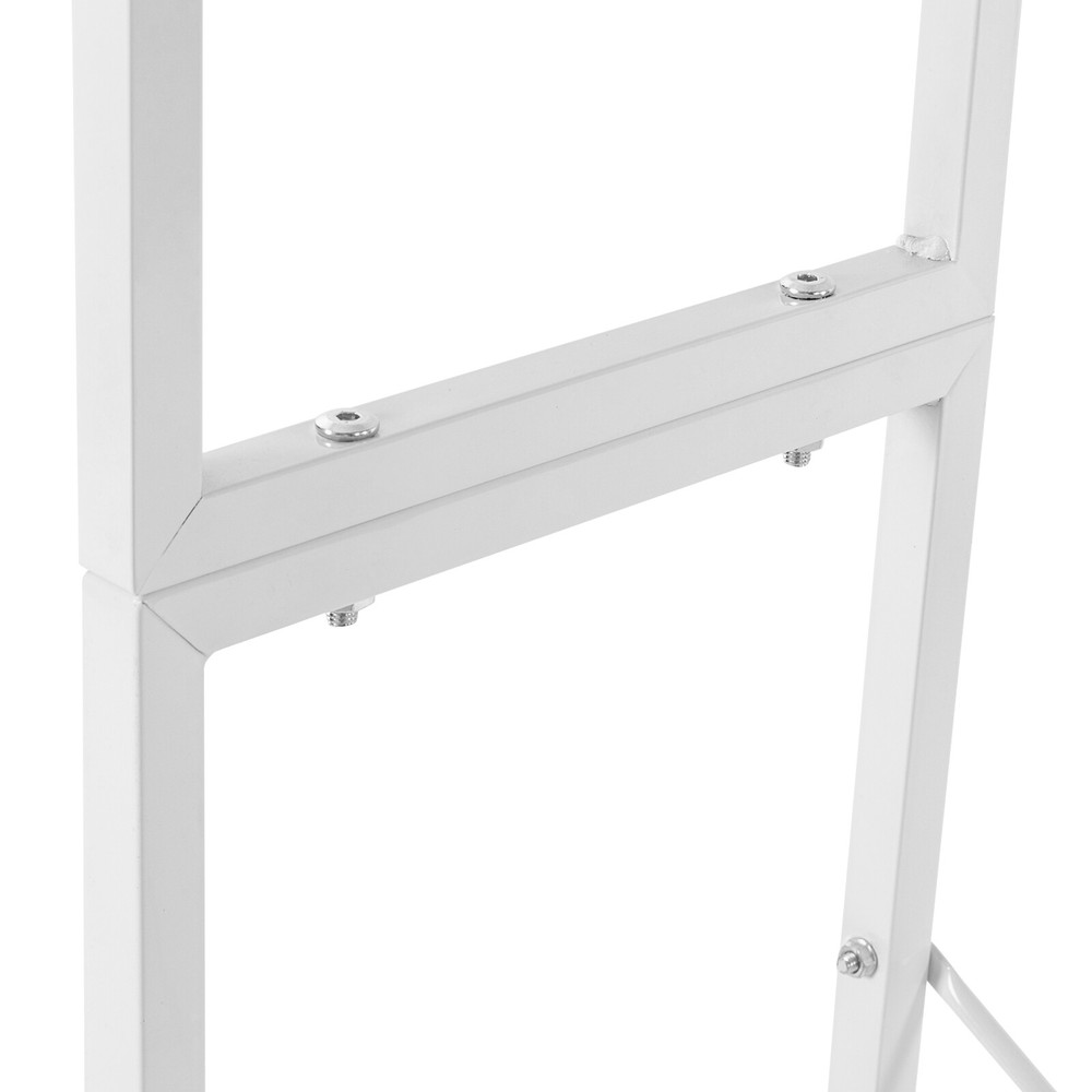 Modern Bathroom Storage Shelf Freestanding Storage Rack Bathroom Rack White NEW