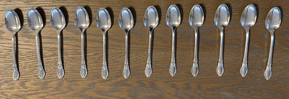 Rogers Oneida Park Lane Chatelaine 69 Piece Silverplate Flatware Service For 11+