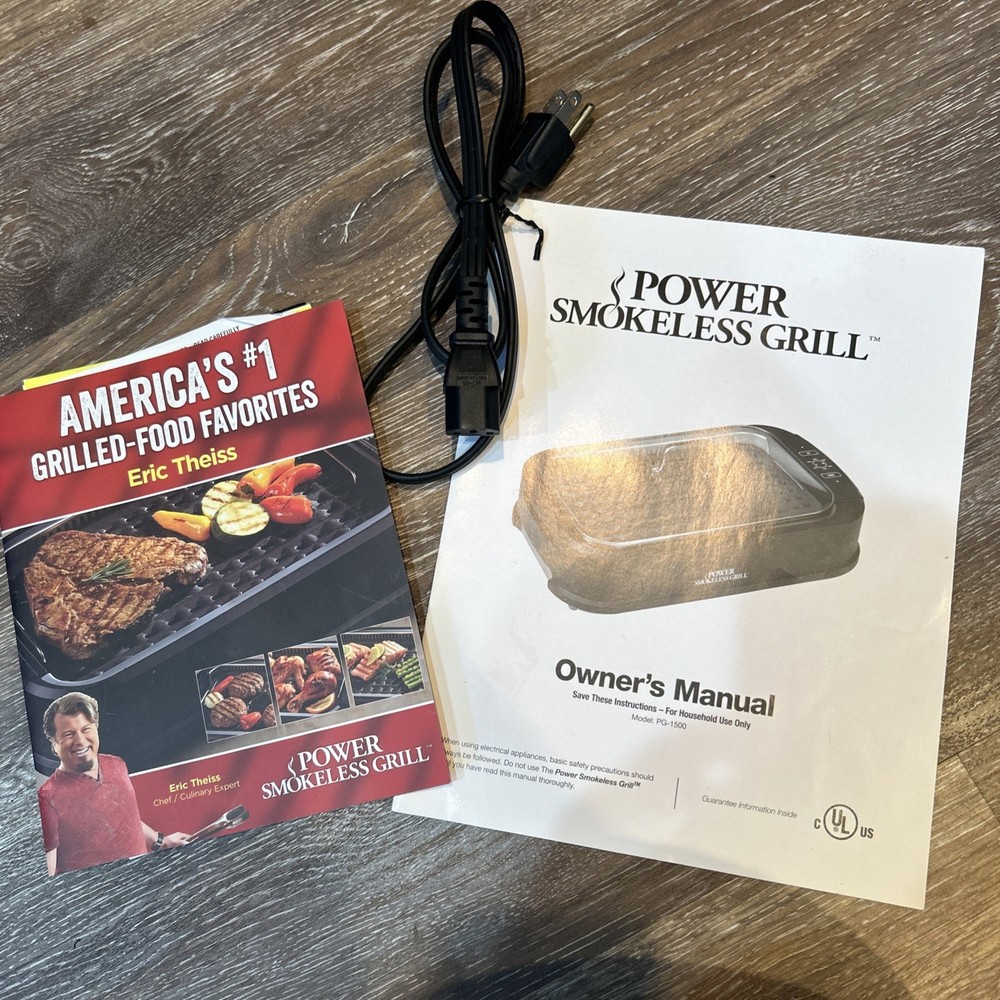 Indoor Smokeless Electric Grill BBQ Griddle Fast Heating Easy Clean Compact