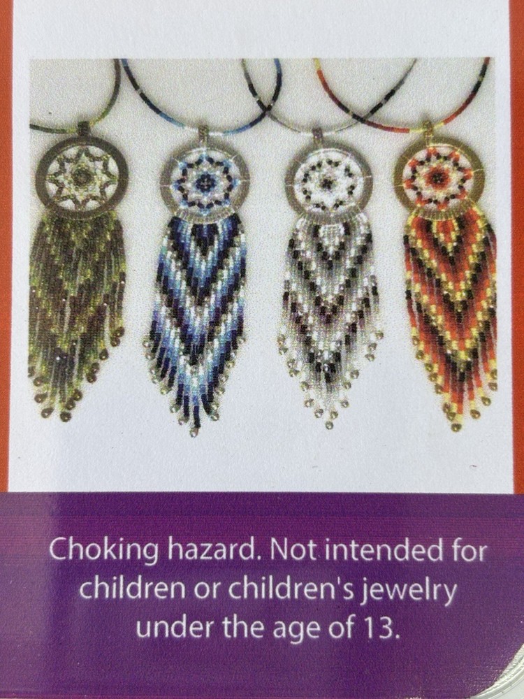 BEAD KIT Medallion by Beads Gone Wild Blue Silver Originally $79