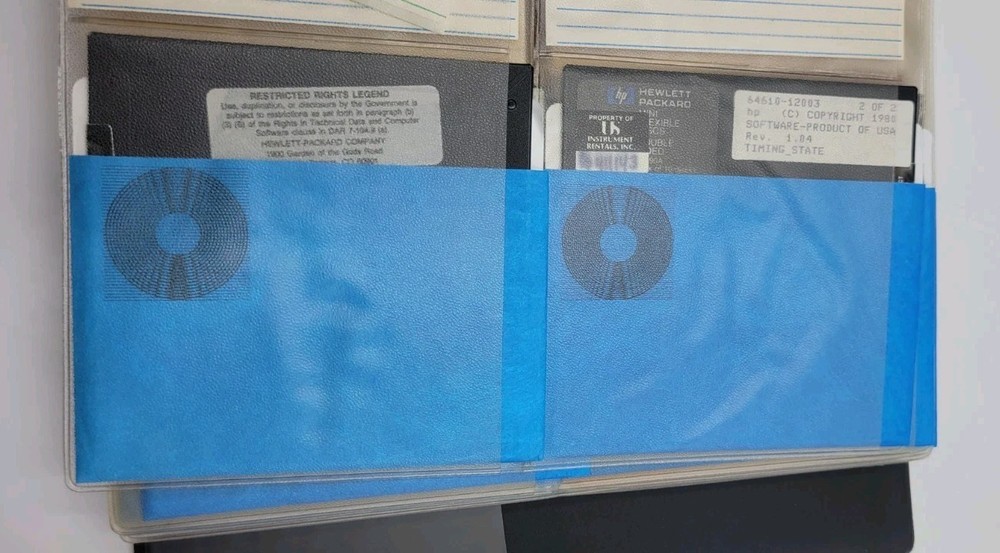HP 64000 Floppy Disk Set 13 Discs Logic Development System