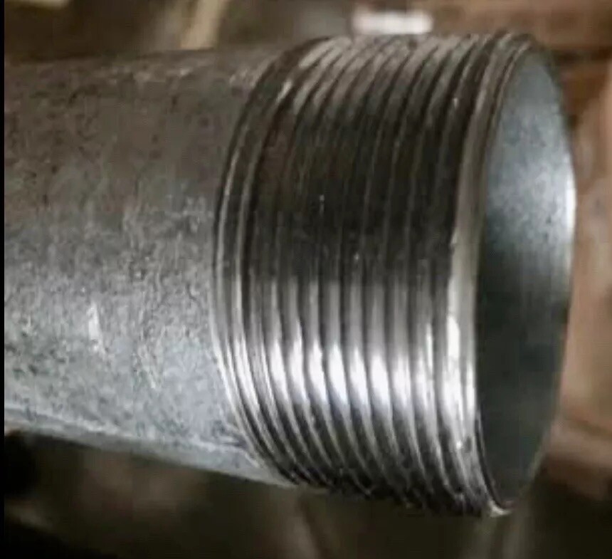 Phoenix Forge Group Galvanized Steel Conduit Nipple 2" x 12"