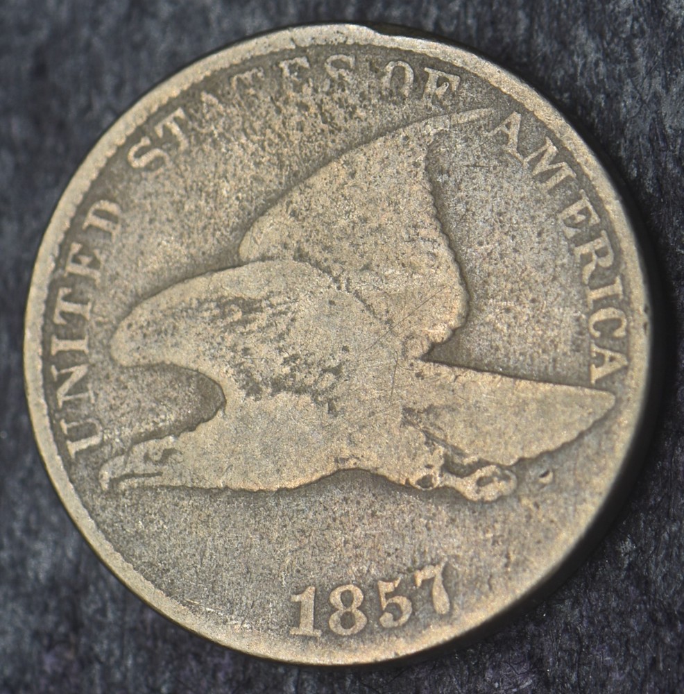 1857 Flying Eagle Cent 1C [ COINGIANTS ]
