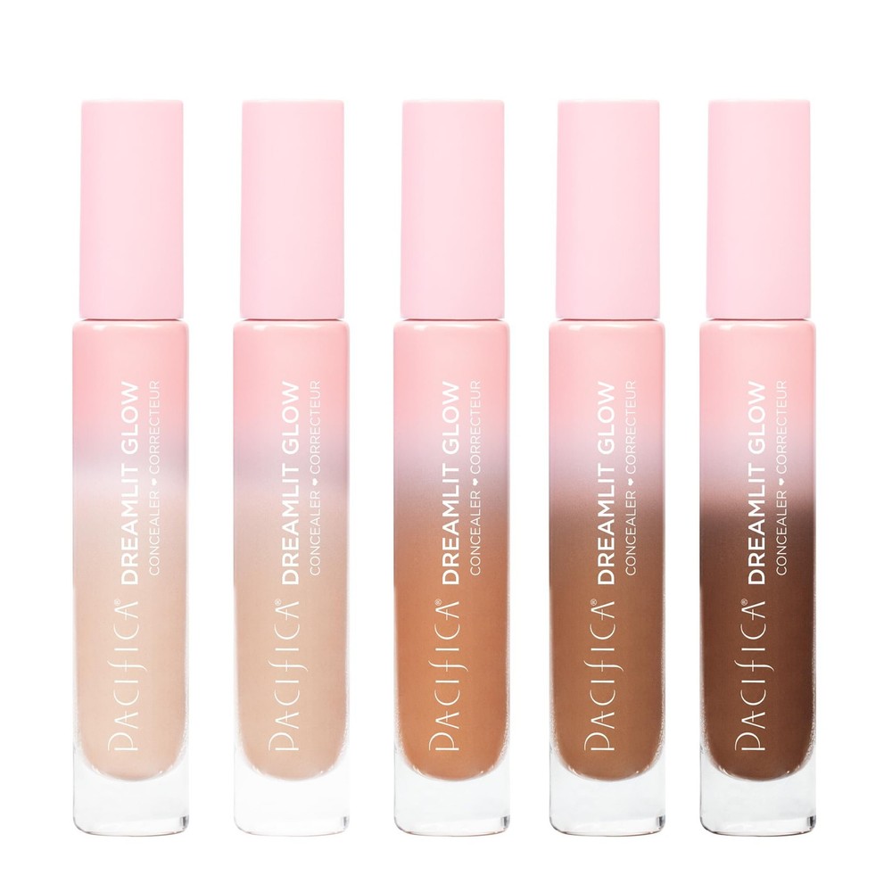 Pacifica Concealer – DreamLit Glow Full Coverage Concealer with Squalane for...