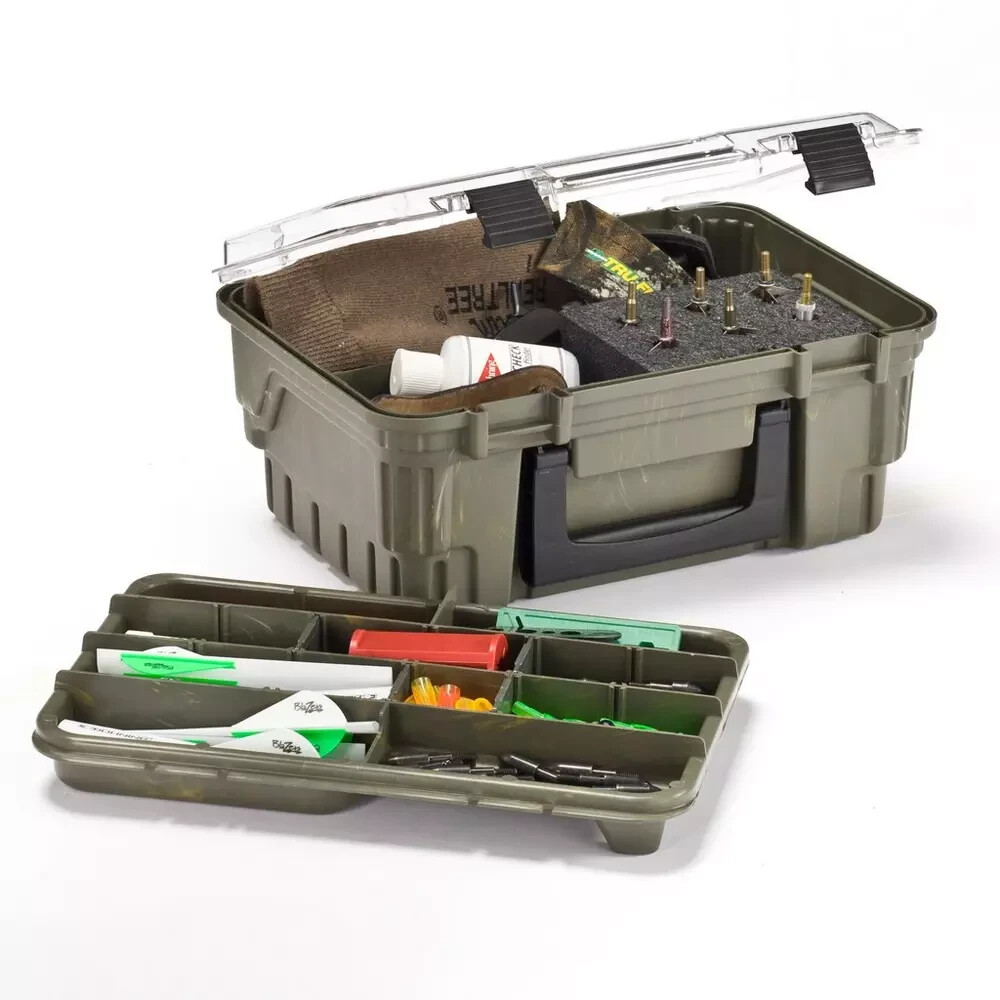 Plano Archery Camo Accessory Box w/ See Through Lid