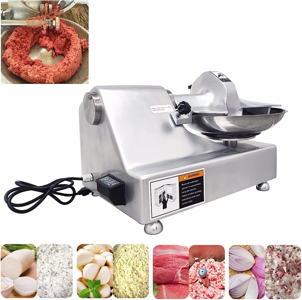 110V Electric Multi Function Chopper Food Shredder Processor Meat Vegetable