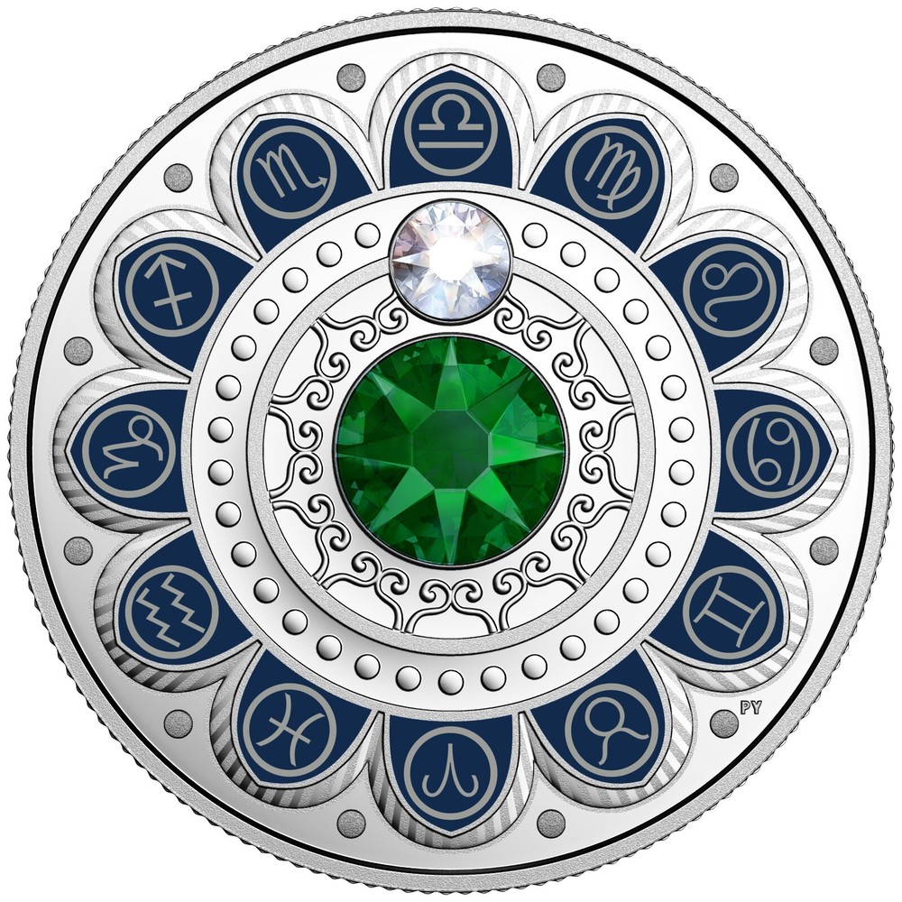 2017 Canada $3 Zodiac: Libra - Pure Silver Coin