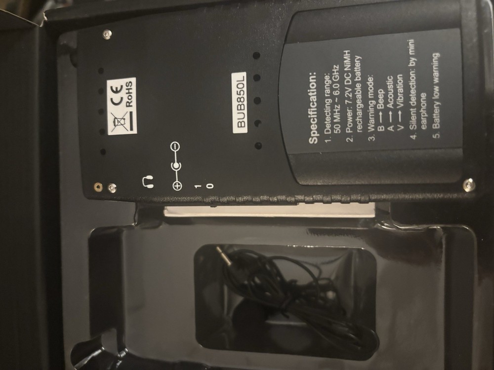 Anti-Spy RF Signal Bug Detector