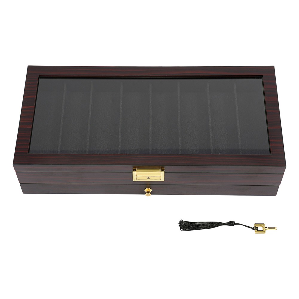 2Tier Knife Display Case Organizer,Knife Display Case,Knife Storage Box Lockable