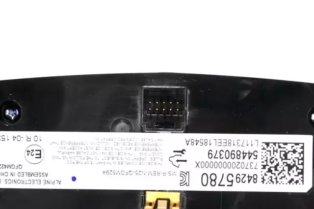 Genuine GM Dash Control Unit 85759687
