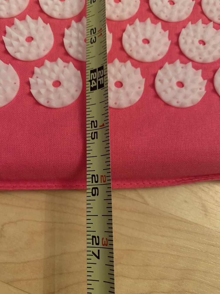 Prosource fit acupressure mat For Feet And Back pink