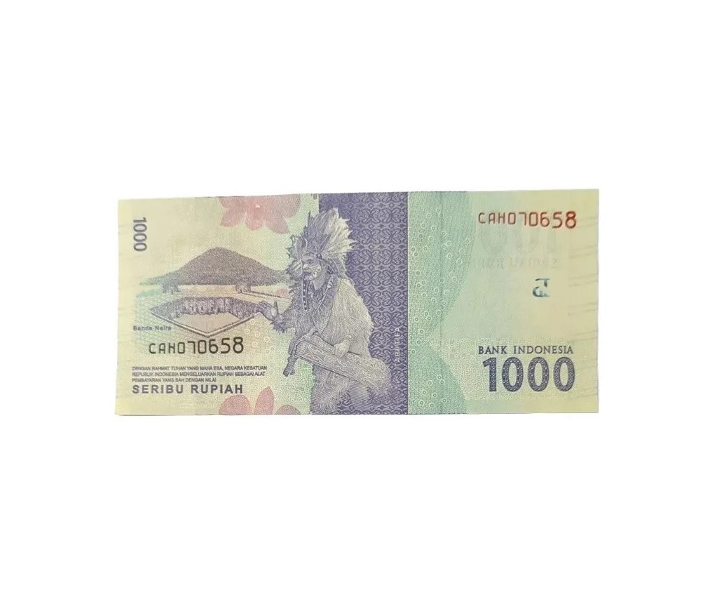 Indonesia 1000 Rupiah Banknote 2016 UNC