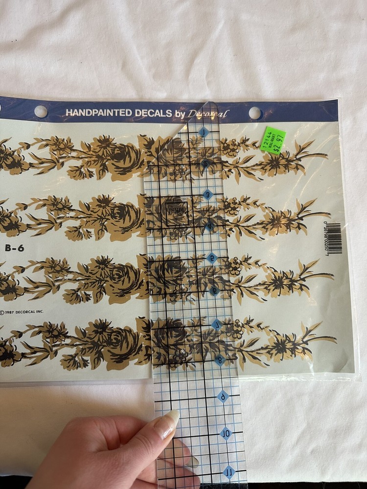 hand painted decals by decorcal 1987