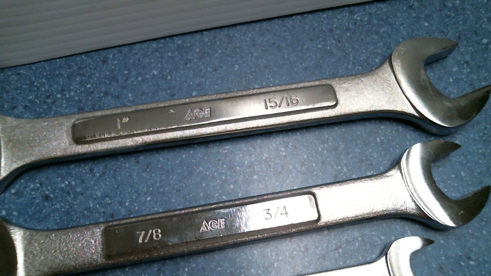 ACE Open End Wrench Set 5 Pieces (25773) FS