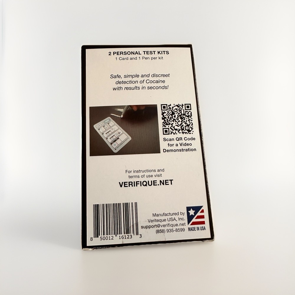 2 personal Test Kits Cocaine.