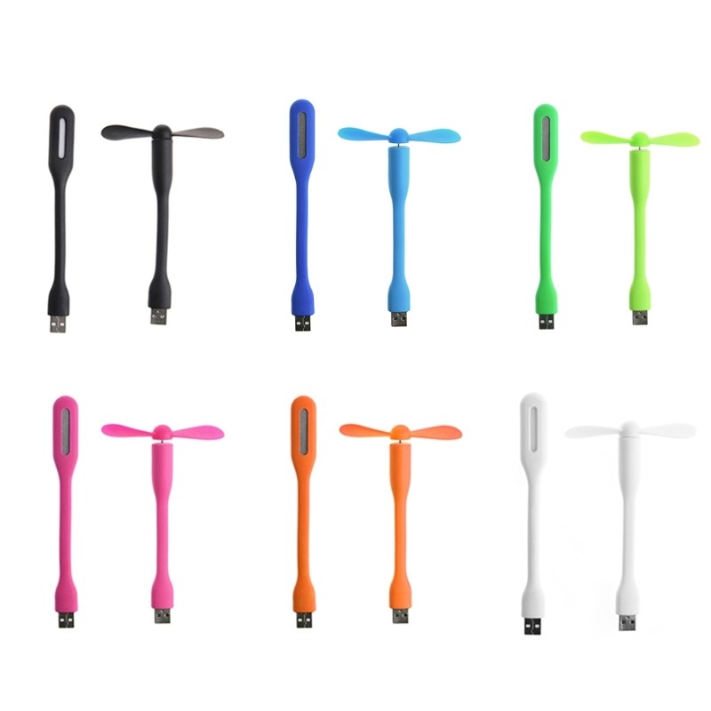 USB Cooling Fan with Lamps For Notebook Computer Summer Gadget