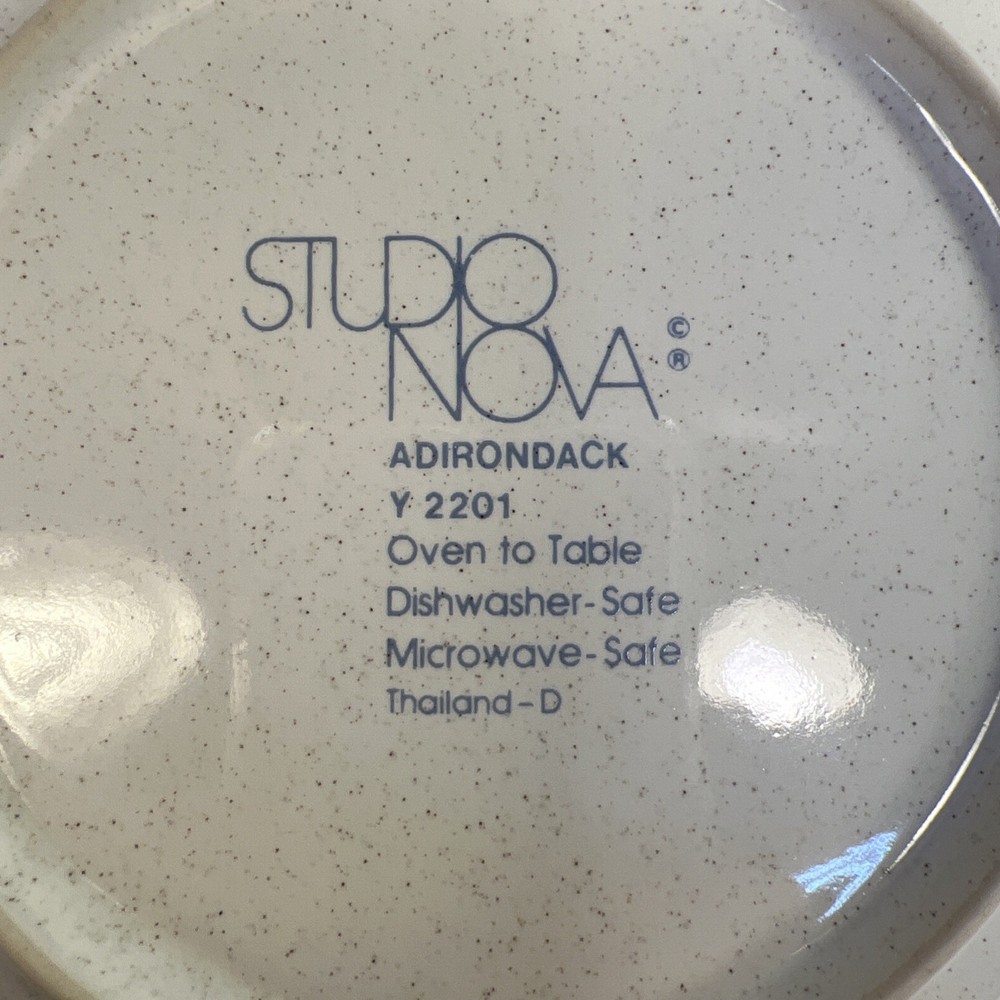 Studio Nova Adirondack Saucer 6-5/8" Replacement Vintage VGC Multiple Available