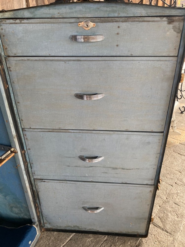 early 1900's steamer trunk