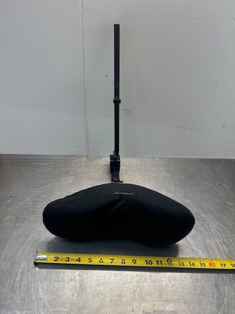 14"x6" Stealth Concaved Adjustable Headrest & Mount A7