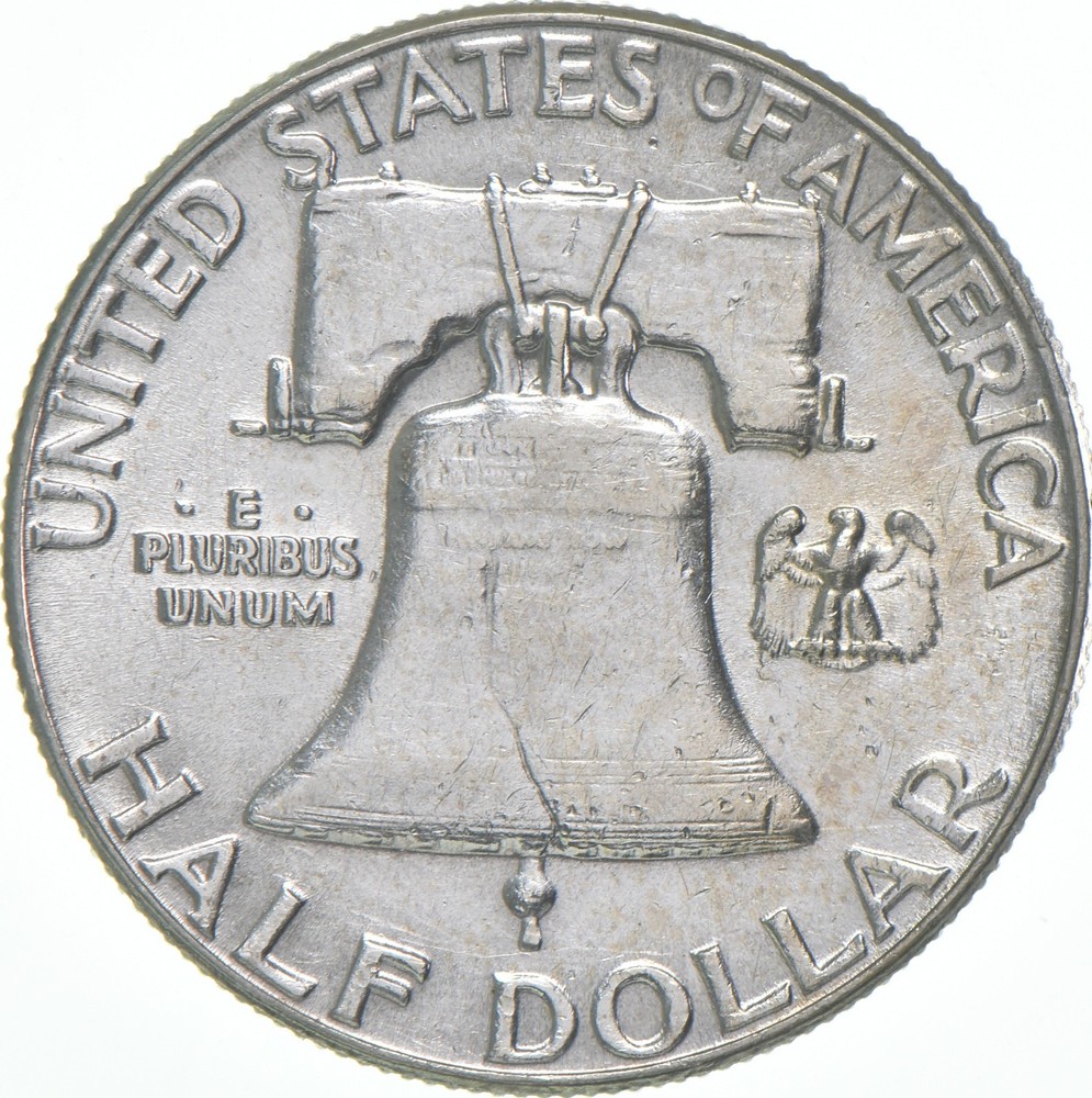 1952 Franklin Half Dollar AU