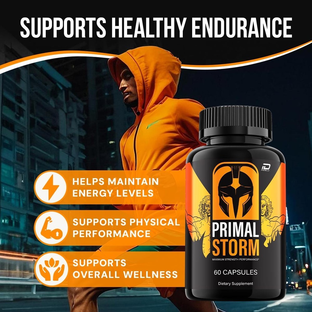 (3 Pack) Primal Storm for Men Capsules – PrimalStorm MultiVitamin Complex Pills