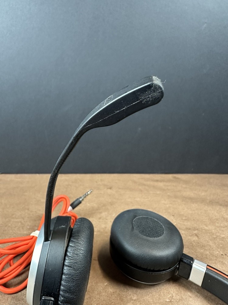 jabra headset with mic Works Ships Fast!