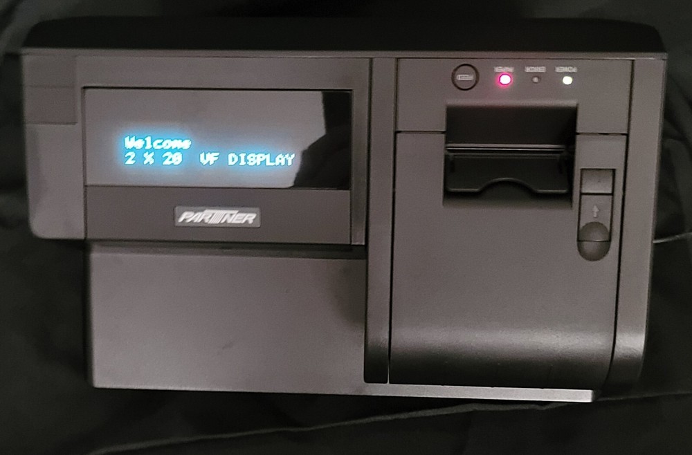 PARTNER TECH PAT-100 ALL-IN-ONE ANDROID POS TERMINAL *TESTED*