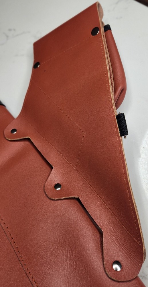 Target Side Leather Quiver Right hand Brown