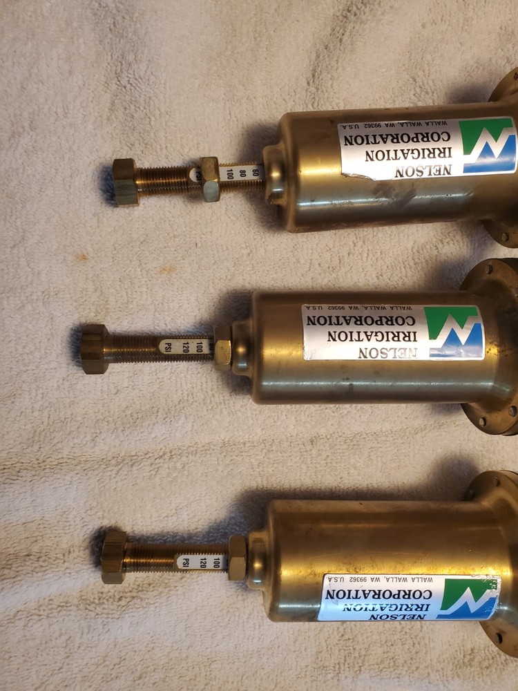 Nelson Irrigation Pressure Reducing Pilot Control 3 Way Up Stream Valve