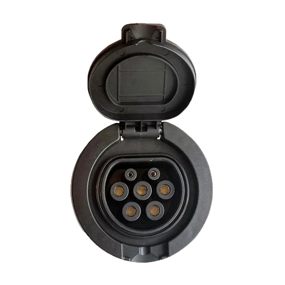 EV Charging Socket Outlet Type 2 Socket Connector 4 Point Fixed European1410