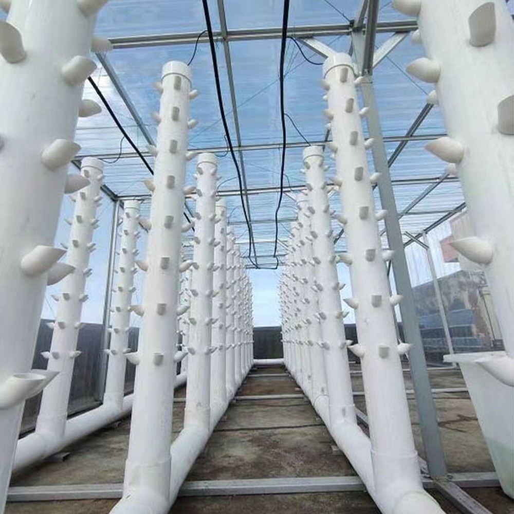 10 PVC Column Planting Cups for Optimized Space Utilization in Gardens
