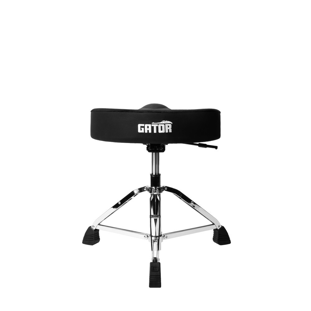 Gator GP-DTH-ASD Percussion Saddle Drum Throne, Black
