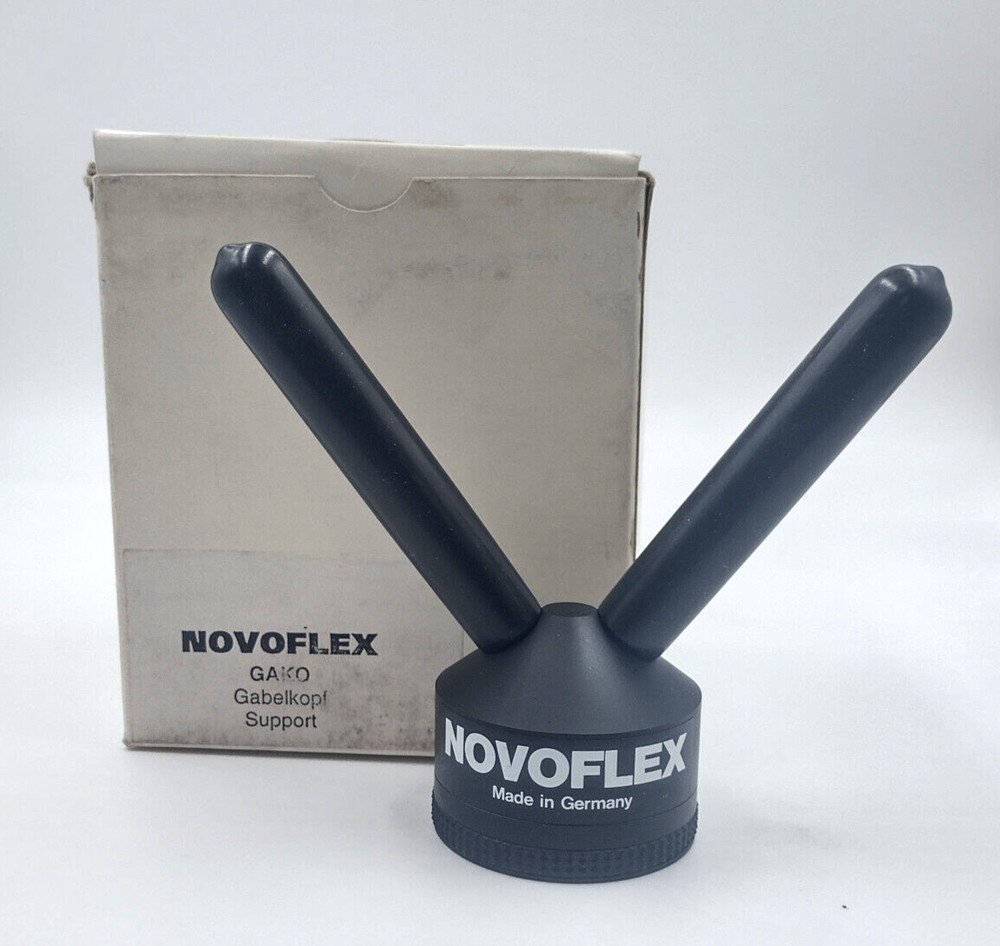 NOVOFLEX Forked Joint Tripod Head Support Open Box Mint