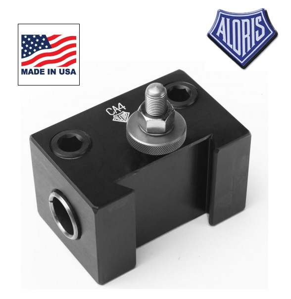 Aloris AXA-4 Quick Change Heavy Duty Boring Bar Holder 5/8" & 3/4" Max