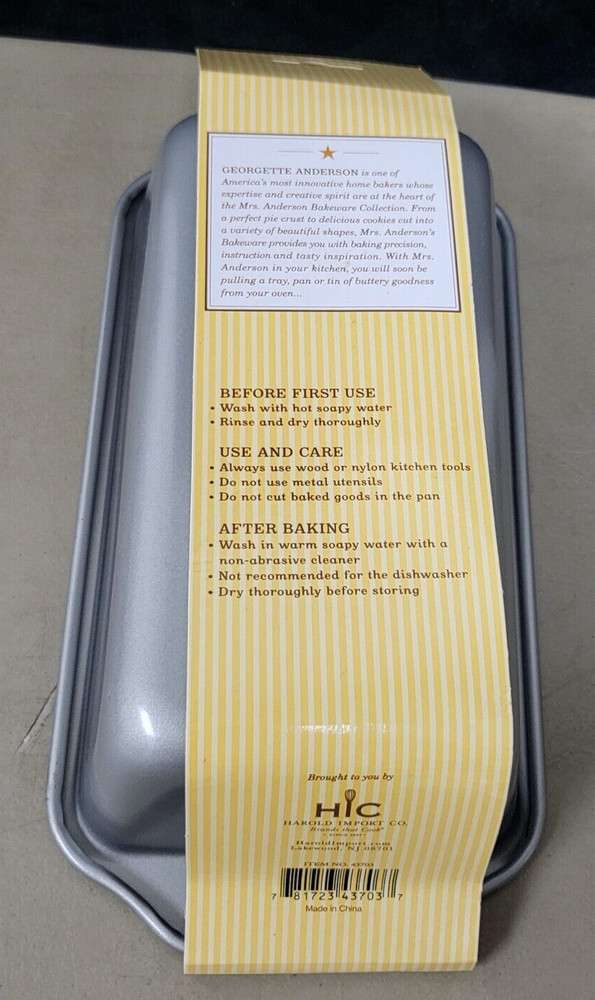 Mrs.Anderson's 9" Loaf Pan