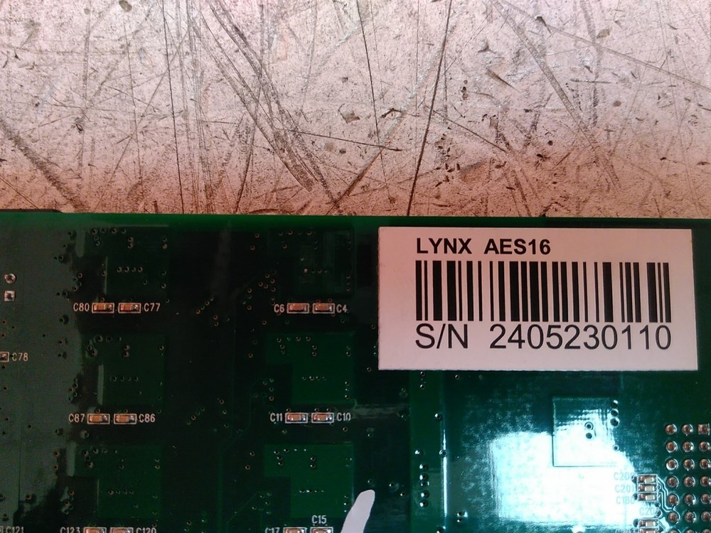 Lynx Studio Technology AES16 16 Channel Audio Interface PCI Card