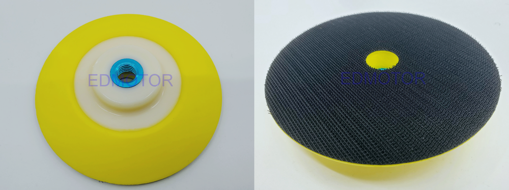 6" Flexible Urethane Backing Plate For Rotary Buffer 5/8"-11 Hook & Loop