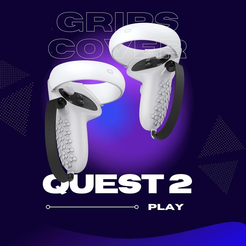 Controller Grip for Oculus Meta Quest 2 Accessories Grips Cover for VR Touch ...