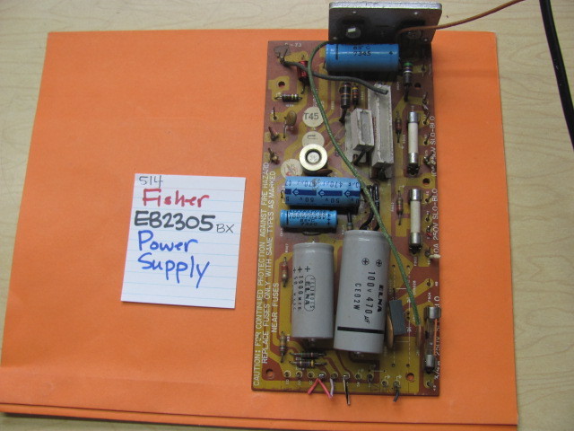 📈FISHER 514 EB2305bx POWER SUPPLY PCB QUAD RECEIVER