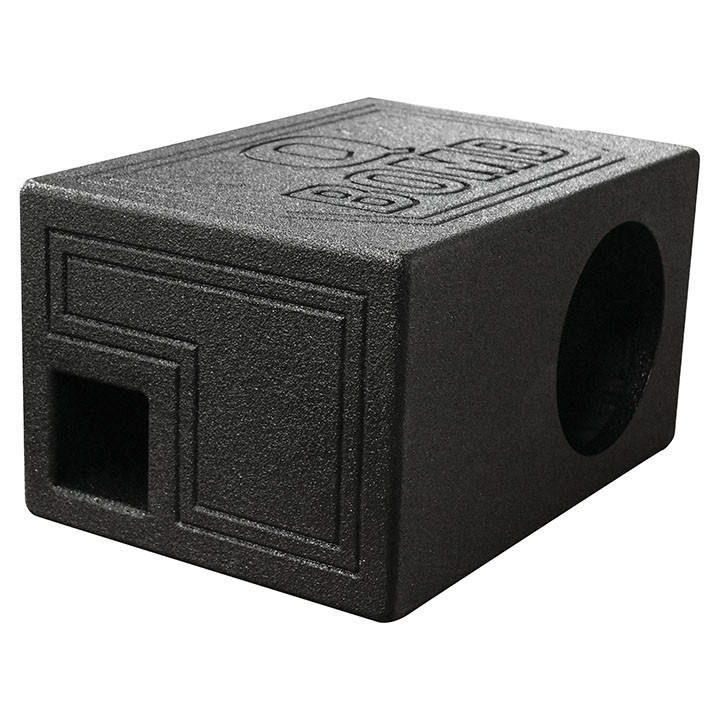 Qpower QBOMB8VLSINGLE Qbomb Single 8" Empty Enclosure