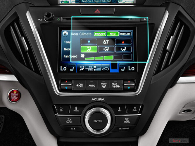 Crystal Clear Screen Protector for 2015 Acura MDX Audio Screen Protector