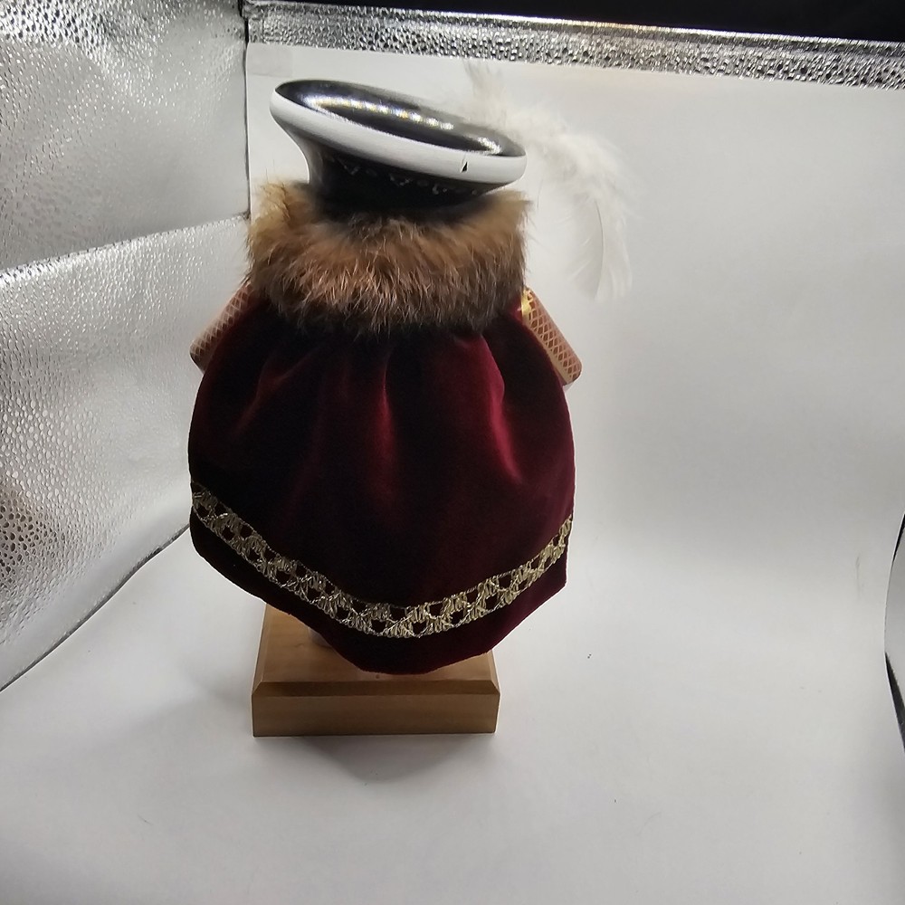 German Nutcracker E. M. Merck Old World Christmas Tags 11” Signed King Henry