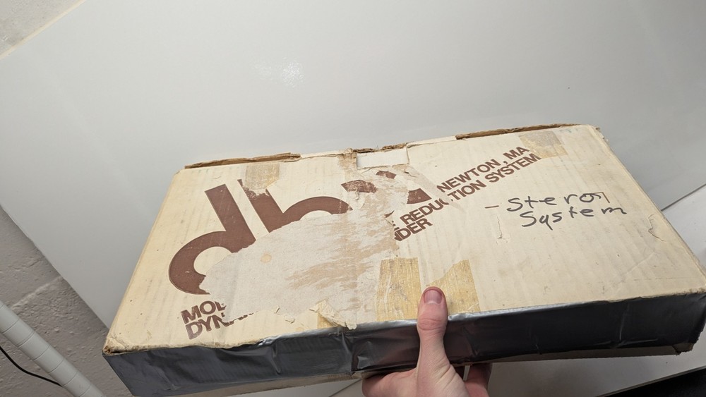 DBX 228 Recording Technology Series Dynamic Range Expander W Box Estate UNTESTED