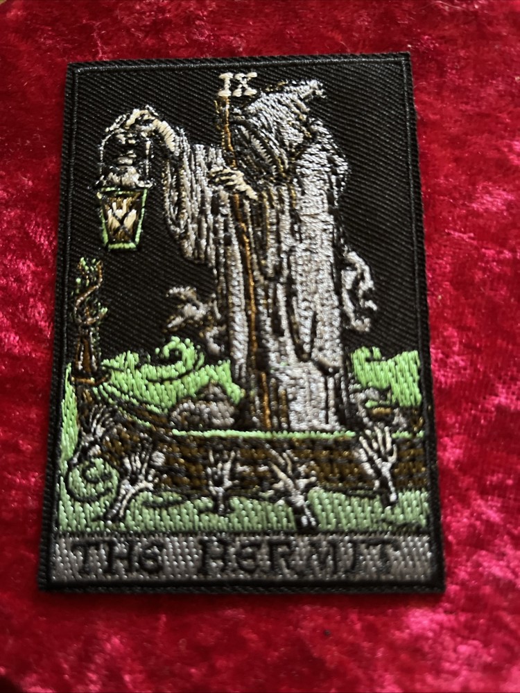 Tarot Hermit Patch Multi Color