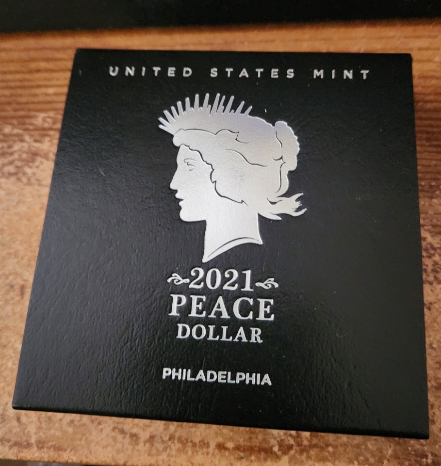 2021 (p) silver Peace dollar (21XH)
