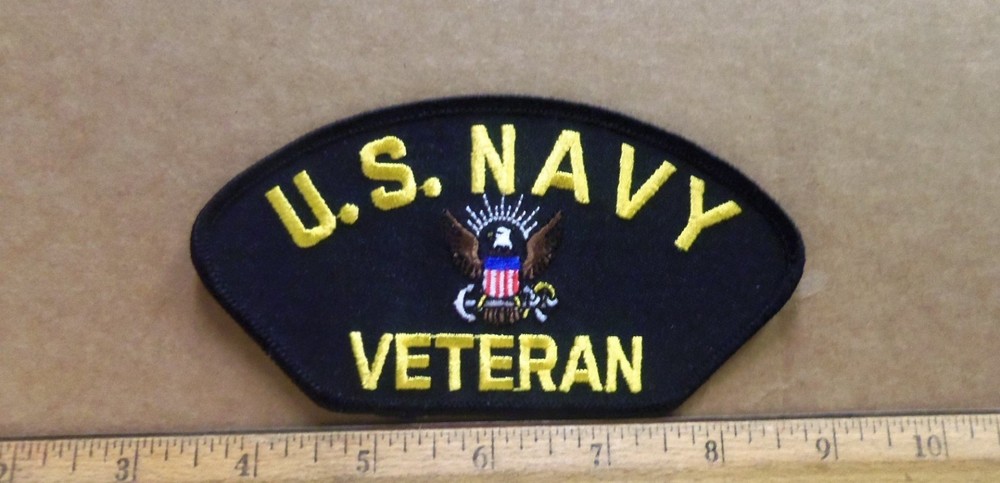 U.S. Navy - Veteran Embroidered Patch