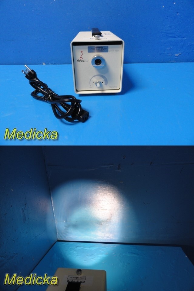 Veinlite Model FO-150 Translite Light Source W/ Power Cord *TESTED* ~ 34086
