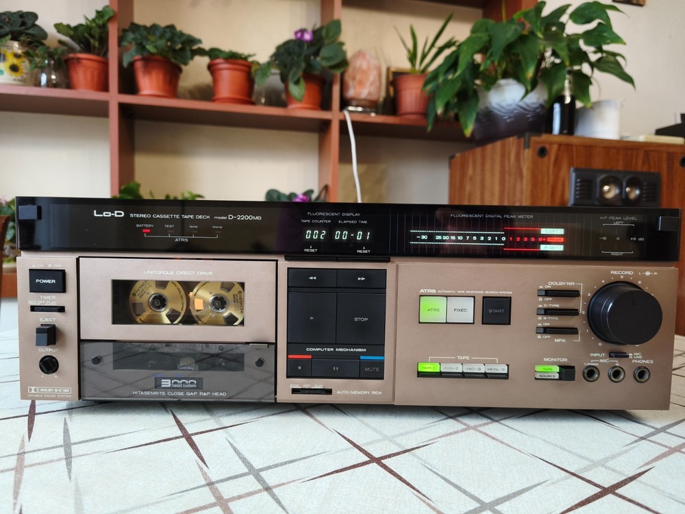 Lo-D D-2200MB 3 Heads cassette deck