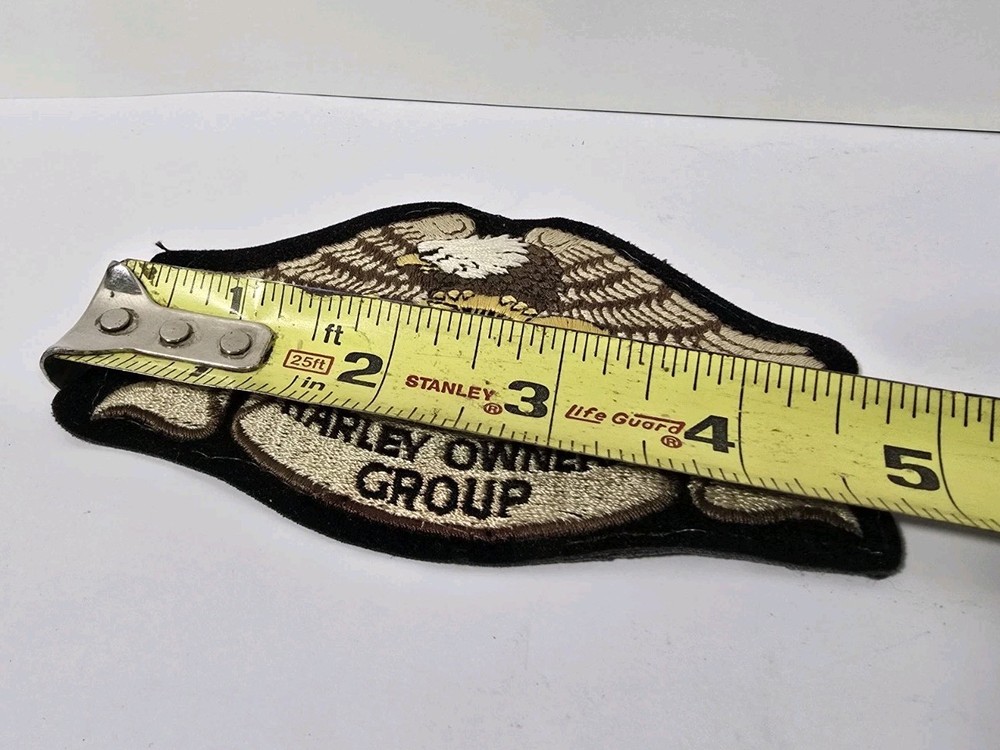 Harley Davidson Owners Group HOG Motorcycle Eagle Patch 4.75"