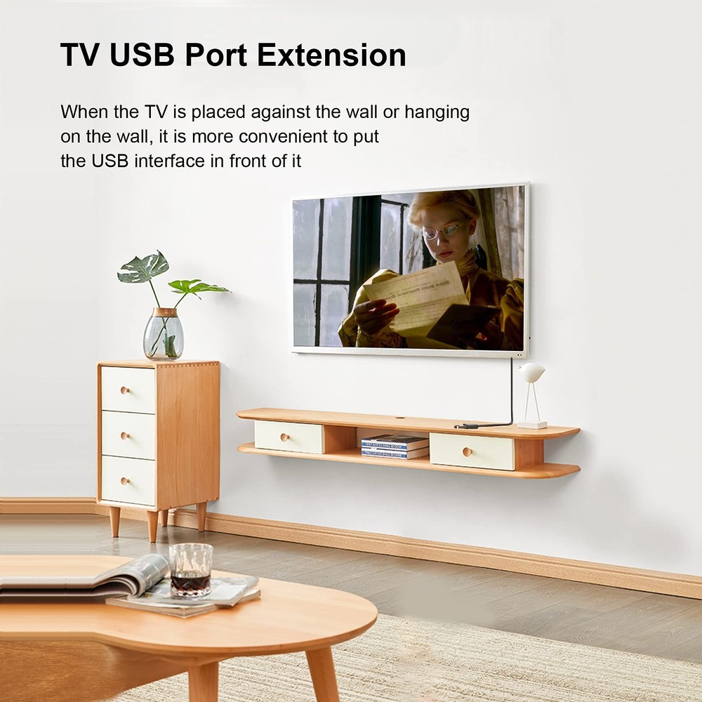 Oxsubor angle usb cable left and right, right